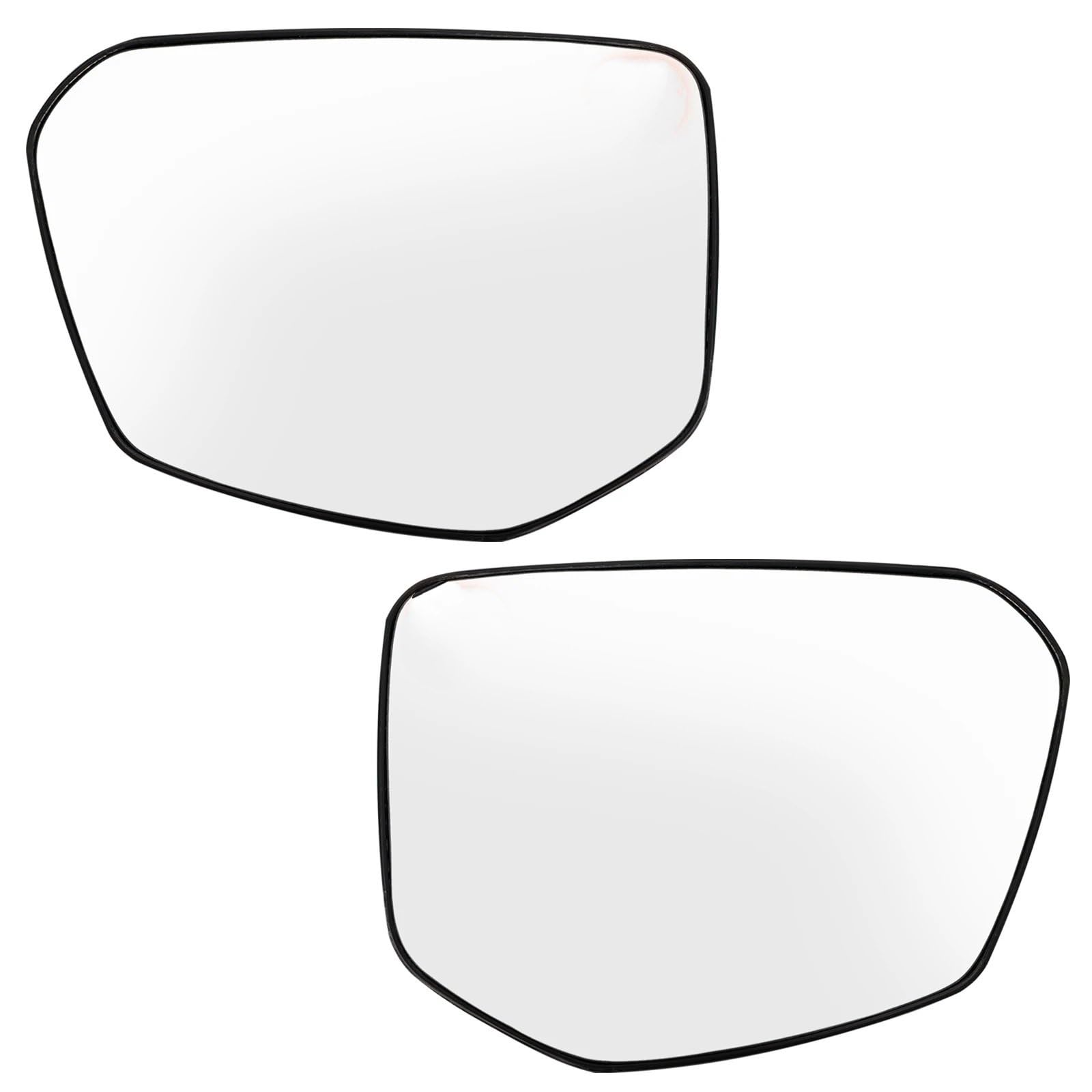 DWBXRRQS Türspiegelglas Kompatibel Mit Für Civic 2015–2021 Linkes Und Rechtes Seitenspiegelglas Konvex Beheizt Weitwinkel Mit Rückplatte 76253-TEX-G01 76203-TEX-G01(1 Pair) von DWBXRRQS