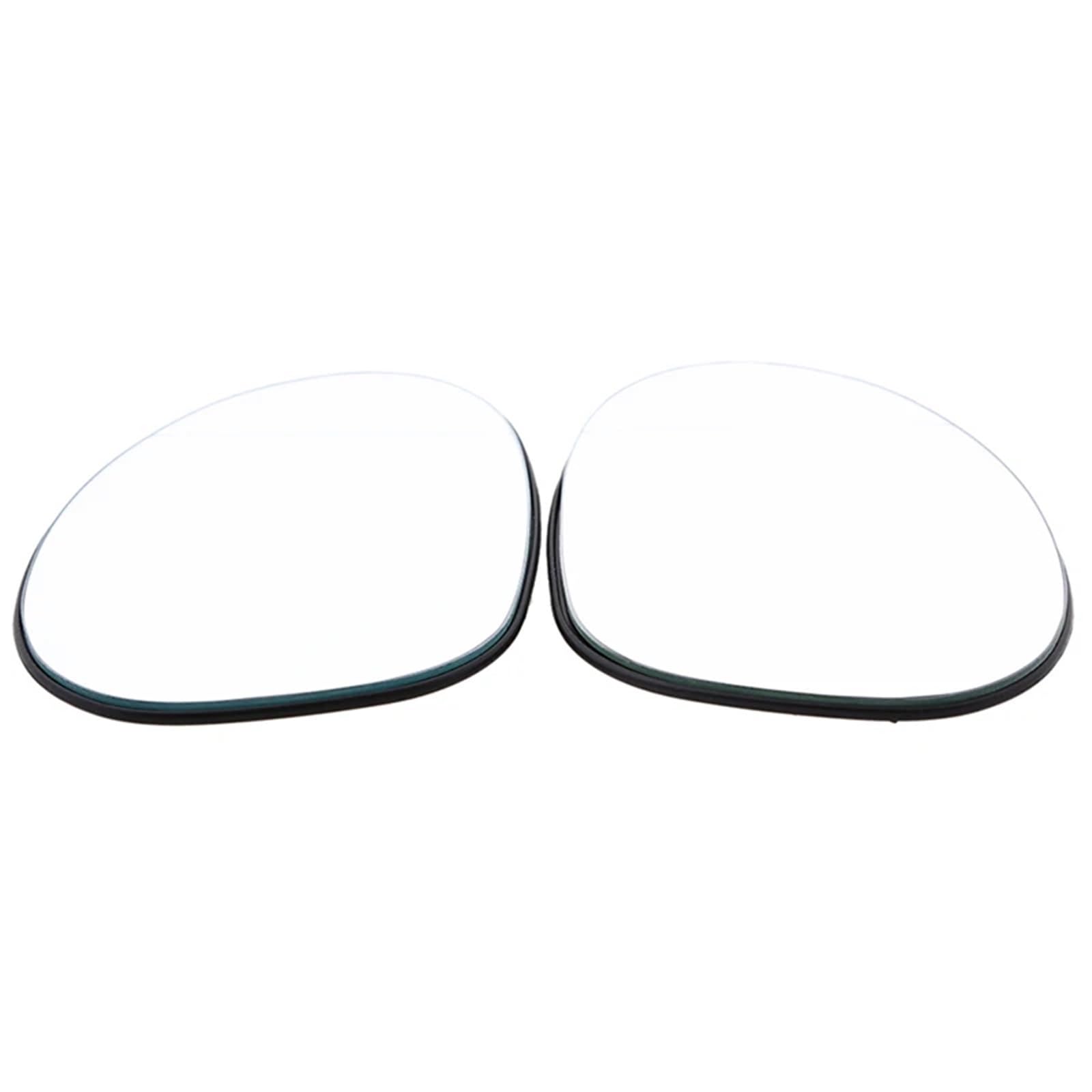 DWBXRRQS Türspiegelglas Kompatibel Mit Für E88 Für Cabrio 2008-2014 E92 Für Coupé 2006-2010 Weißes Beheizbares Seitenrückspiegelglasobjektiv Auto-Styling(1 Pair) von DWBXRRQS