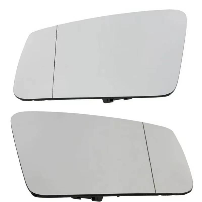 DWBXRRQS Türspiegelglas Kompatibel Mit Mercedes Für Benz A B C E S-Klasse W204 W212 C216 A207 X218 Beheizter Außenspiegel Auto-Verbrauchsteile 2128101721 2128101821 von DWBXRRQS
