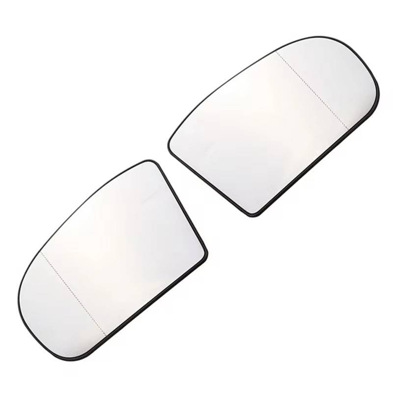 DWBXRRQS Türspiegelglas Kompatibel Mit Mercedes Für Benz C-Klasse W203 C230 C240 ​​C280 C320 C350 2001-2007 1 Paar Ersatz Für Rechte Und Linke Rückspiegelgläser von DWBXRRQS
