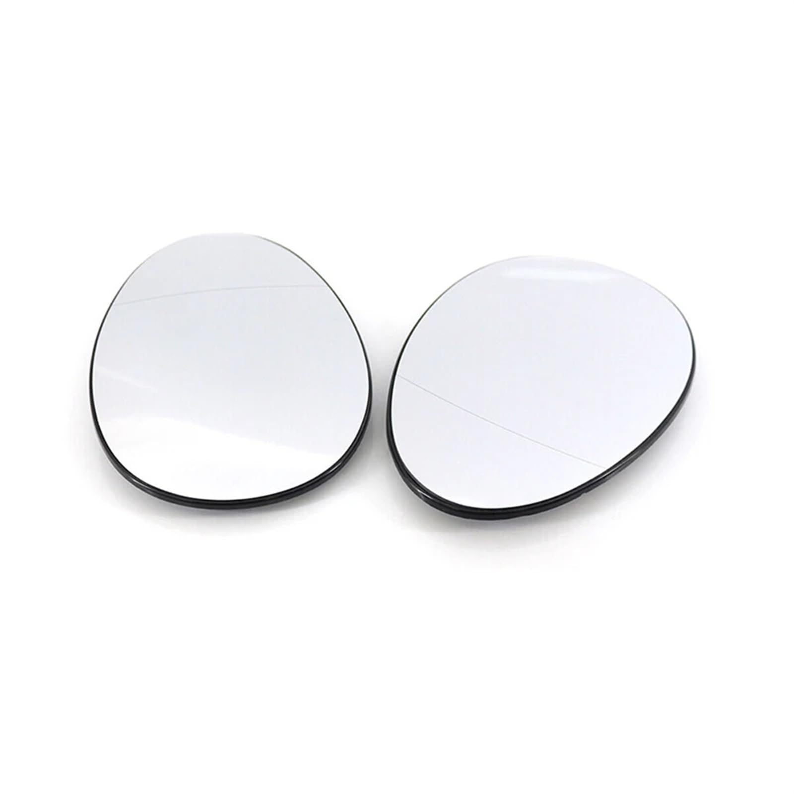 DWBXRRQS Türspiegelglas Kompatibel Mit Mini Für R58 Für Coupe R59 Für Roadster 2014-2015 Für R61 Links Rechts Autoseite Rückspiegelglas Beheizt Autozubehör(1 Pair) von DWBXRRQS