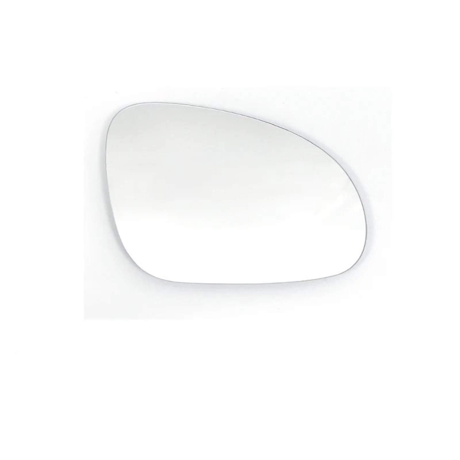 DWBXRRQS Türspiegelglas Kompatibel Mit VW Für J&etta Für MK5 2006 2007 2008 2009 2010 Türrückspiegelglas Seitenflügelspiegel Konvex Beheizt Flügelwinkel Außenteil(Right) von DWBXRRQS