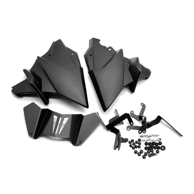 Side Motorrad Verkleidung Für FZ-09 MT-09 2021-2023 2024 SP Bauchpfanne Unterer Motorspoiler Verkleidungsschutz Abdeckung Motorrad Bauchpfanne Seitenluftstromplatte von DWGVHGVW