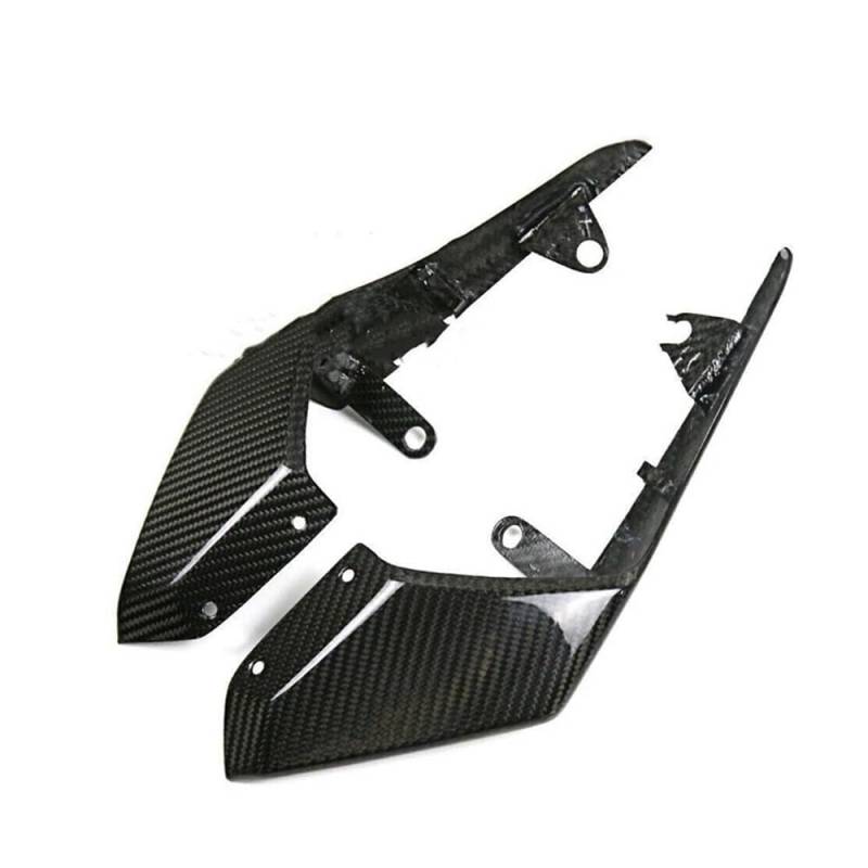 Side Motorrad Verkleidung Für MT-07 FZ-07 2018-2023 Motorrad Beifahrerposition Seitenabdeckung Heckklappe Seitenverkleidung Motorradverkleidung Spoiler von DWGVHGVW