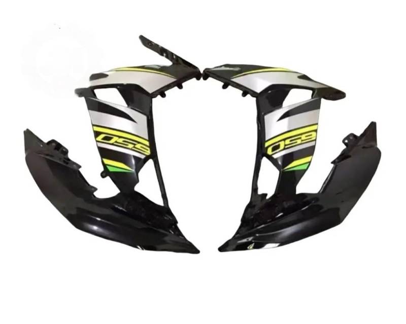 Side Motorrad Verkleidung Für Ninja 650 ER6F EX650 2017 2018 2019 Motorradkarosserie Linke und rechte Seitenabdeckung ABS-Einspritzverkleidung Seitenabdeckung von DWGVHGVW