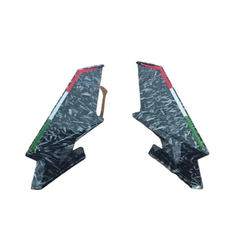 Side Motorrad Verkleidung Für YZF600 R6 R7 2017-2024 Motorrad Spiegel Winglets Aerodynamische Wind Seite Flügel Spoiler Verkleidung von DWGVHGVW