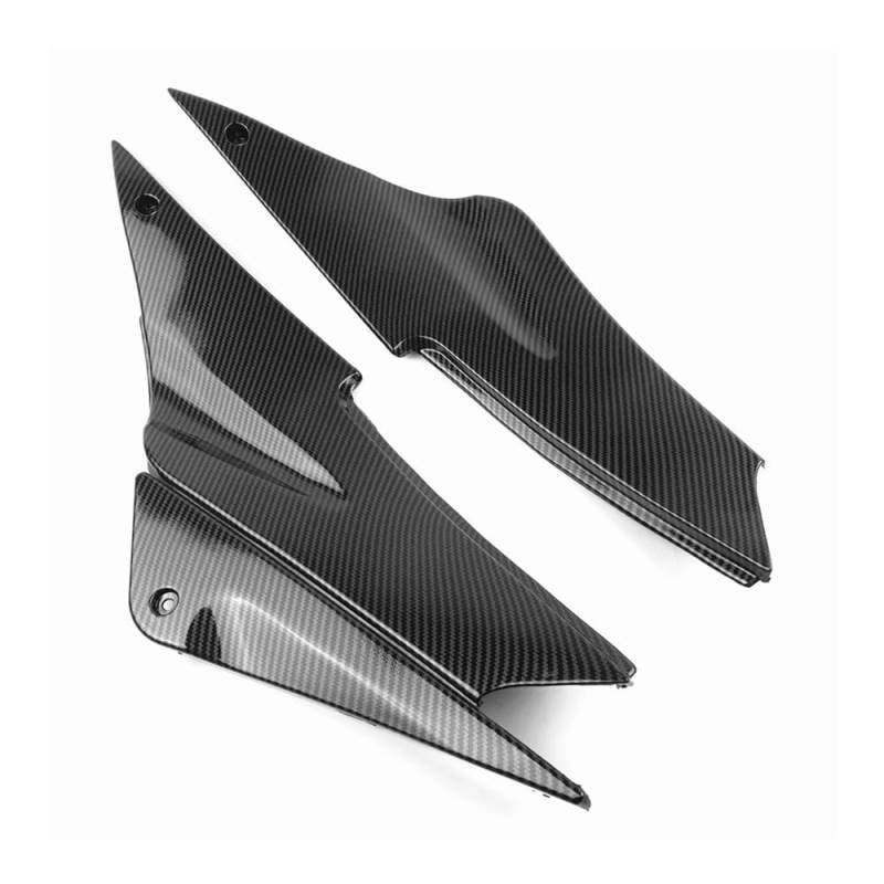 Side Motorrad Verkleidung Für ZX6 ZX-6R 636 2005 2006 Carbon Gas Tank vorderseite Trim Abdeckung Panel Verkleidung Kit Motorrad Seite Spoiler Seite Spoiler von DWGVHGVW