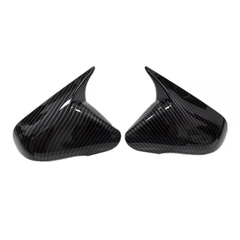 Spiegelgehäuse Abdeckung 1 Paar Auto Rückspiegel Abdeckung Ox Horn Seite Spiegel Shell Für Hyundai Für Sonata 2015-2019 Reverse Caps Trim Gehäuse von DWGVHGVW