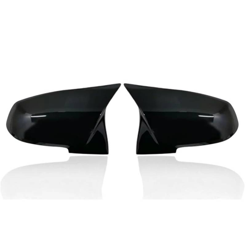 Spiegelgehäuse Abdeckung 1 Paar Seitliche Rückspiegel-Abdeckkappen Für 1 2 3 4 Für Serie F20 F30 F31 F32 F34 F36 E84 2014–2019 ABS Glänzend Schwarz von DWGVHGVW