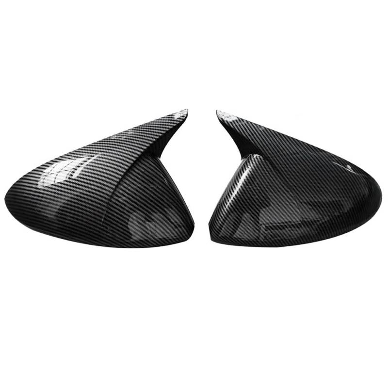 Spiegelgehäuse Abdeckung Carbon Side Tür Rückspiegel Abdeckung Gehäuse Kappe Für Für Cruze 2017 2018 Flügel Spiegel Ox Horn Trim Shell von DWGVHGVW