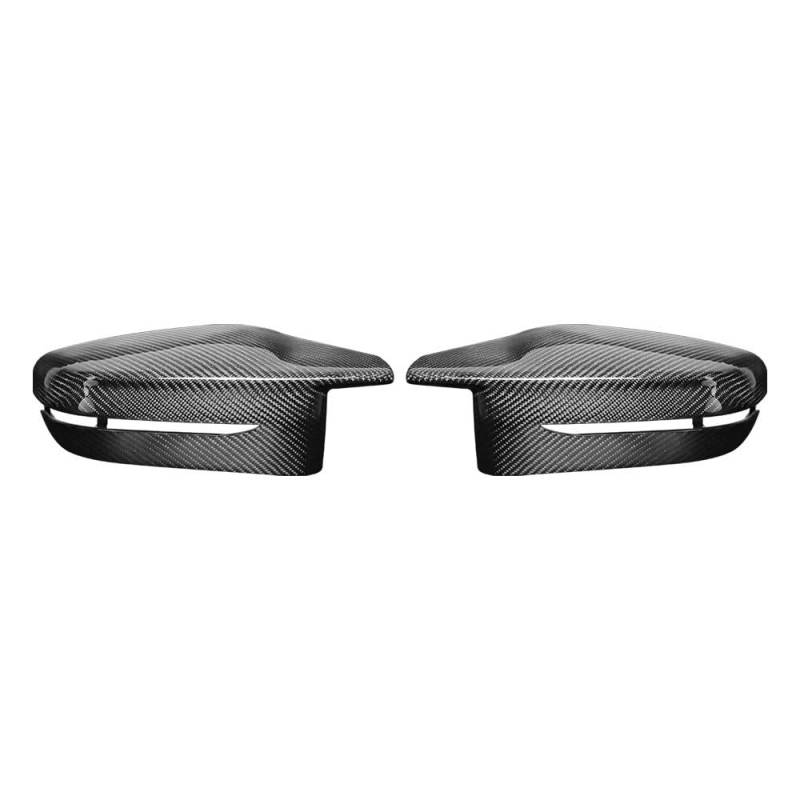 Spiegelgehäuse Abdeckung Für M3 G80 M4 G82 G83 2021-IN LHD RHD Auto Dry Carbon Fiber Rückansicht Seite-Tür Flügel Spiegel Abdeckung Caps Ersatz von DWGVHGVW
