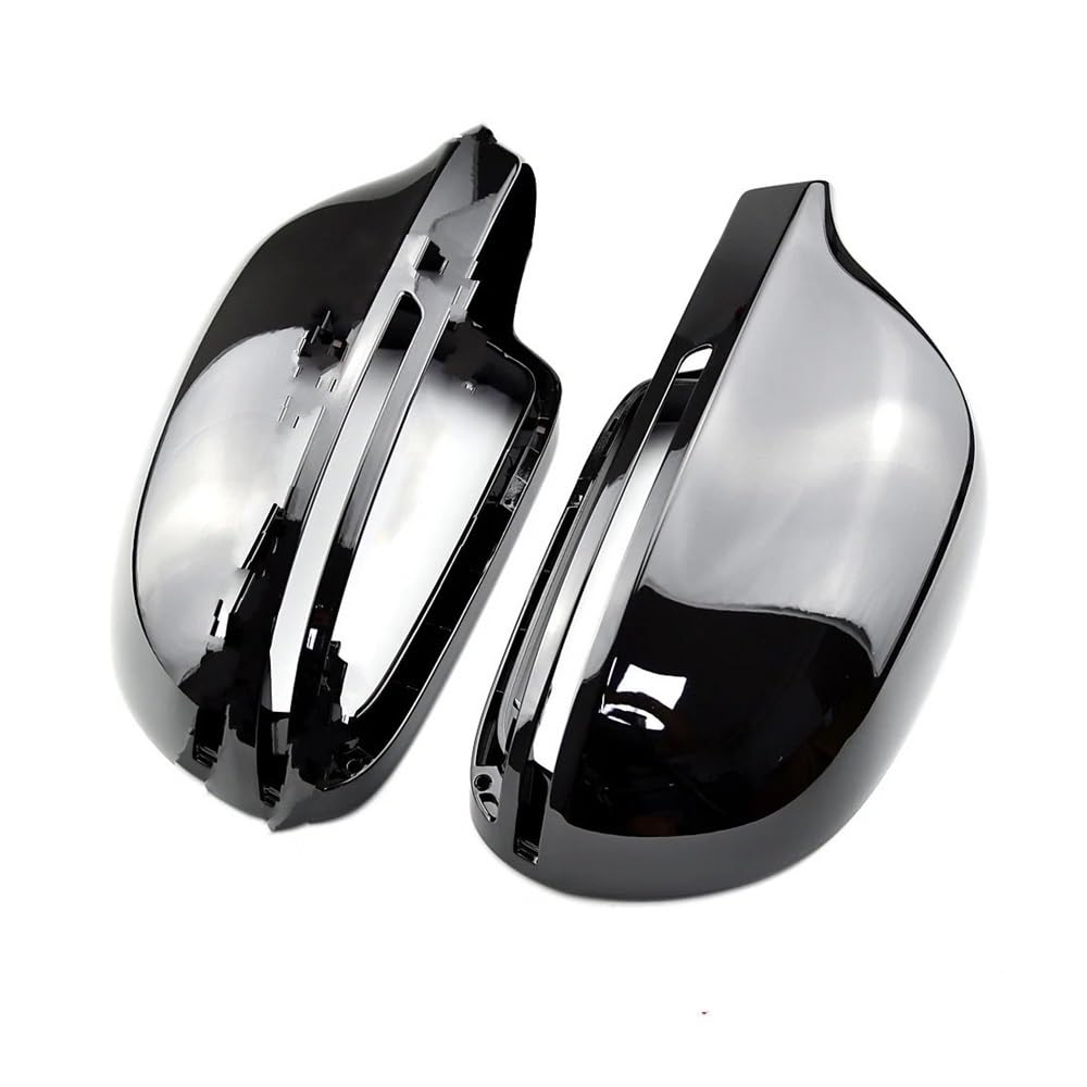 Spiegelgehäuse Abdeckung Helles Schwarz, vollständiger Ersatz mit Clips, Autotür-Seitenspiegelkappen, Rückspiegelabdeckung für A4, A5, B8, A3, 8P, A6, C6, Q3 Spiegelgehäuse Abdeckung Helles Schwarz, vollständiger Ersatz mit Clips, Autotür-Seitenspiegelkappen, Rückspiegelabdeckung für A4, A5, B8, A3, 8P, A6, C6, Q3 von DWGVHGVW