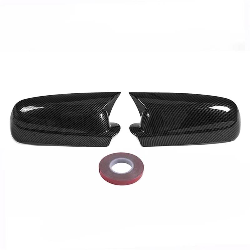 Spiegelgehäuse Abdeckung Rückspiegelabdeckung, Flügelspiegelgehäusekappen, Horn, Für Golf 4 MK4 GTI R 1997–2004, Für Bora, Für Passat B5 1998–2005 von DWGVHGVW