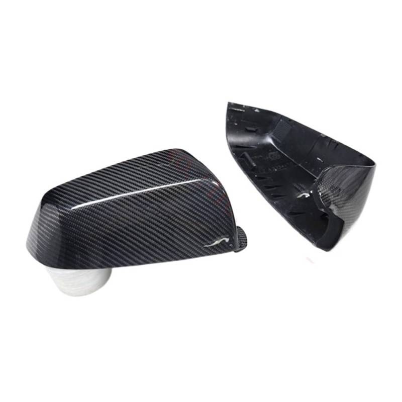 Spiegelgehäuse Abdeckung Rückspiegelabdeckung Für 5 6 7 Series GT F07 E60 F10 F06 F12 F13 F01 F02 2007–2013 Echtkarbonfaser-Seitenspiegelschale von DWGVHGVW