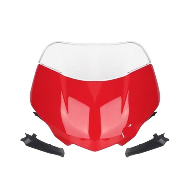 Windabweiser Motorrad Für Street Für Triple 765RS 765 RS 2023 Motorrad Frontscheibe Windschutzscheibe Visier Windschutz Schild Spoiler Deflektor von DWGVHGVW