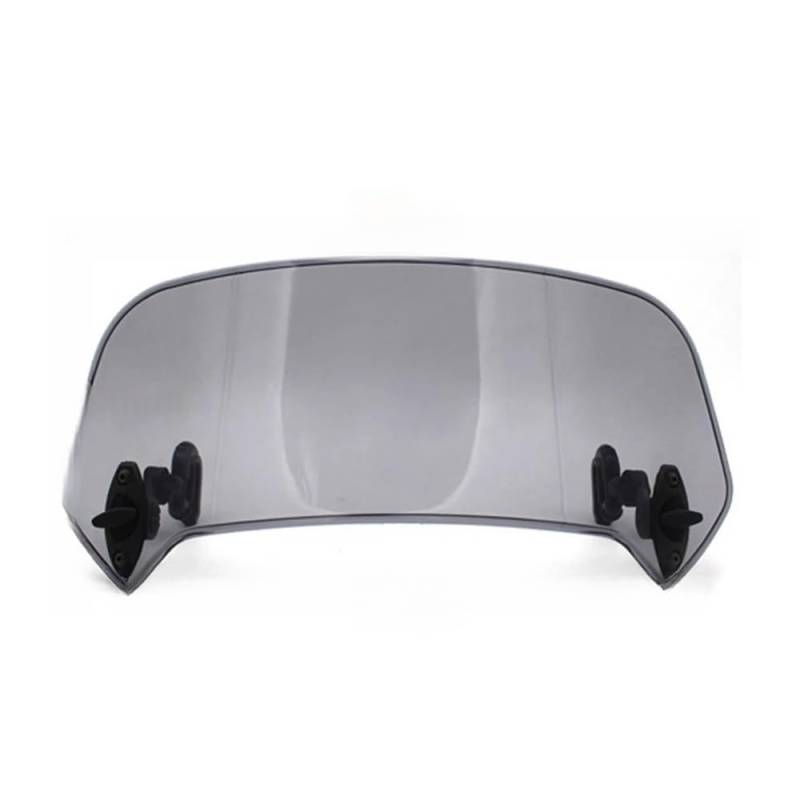 Windabweiser Motorrad Für alle Motorradmodelle Windschutzscheibenverlängerung Verstellbarer Spoiler Clamp-On Windschutzscheibenabweiser Geeignet von DWGVHGVW