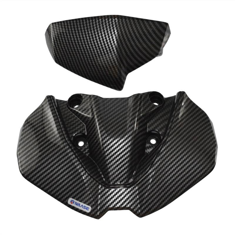 Windabweiser Motorrad Motorrad Front Scheinwerfer Obere Abdeckung Scheinwerfer Trim Wache Verkleidung Gugel Schutz Für FZ09 MT-09 SP RM43 2018 2019 2020 von DWGVHGVW