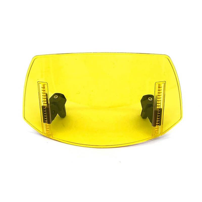 Windabweiser Motorrad Motorrad Windschutzscheibe Verlängerung Einstellbare Spoiler Windschutzscheibe Air Deflektor Zubehör Für Taro TR300T TR 300 T von DWGVHGVW