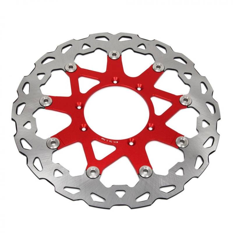 320-mm-Gleitbremsscheibenrotor mit Klammer kompatibel mit CRE CR CRF R x 125 250 450 CRF250 CRE250 CRF450 Motorcycles 2004-2014 Modelle(Brake Disc) von DWOGCEBX