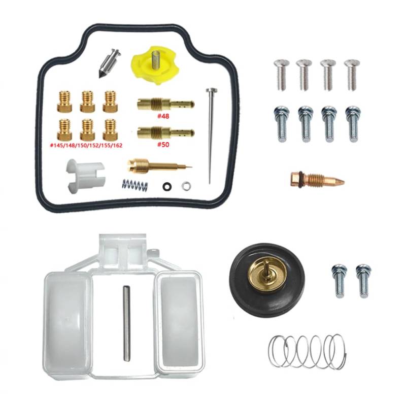 Air Cut Off Membran Teile Vergaserreparaturkit Kompatibel mit 650 NX650 Kompatibilität(A) von DWOGCEBX