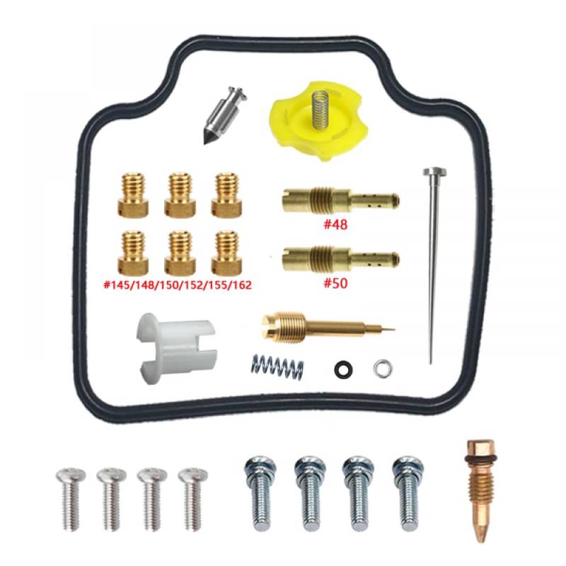 Air Cut Off Membran Teile Vergaserreparaturkit Kompatibel mit 650 NX650 Kompatibilität(B) von DWOGCEBX