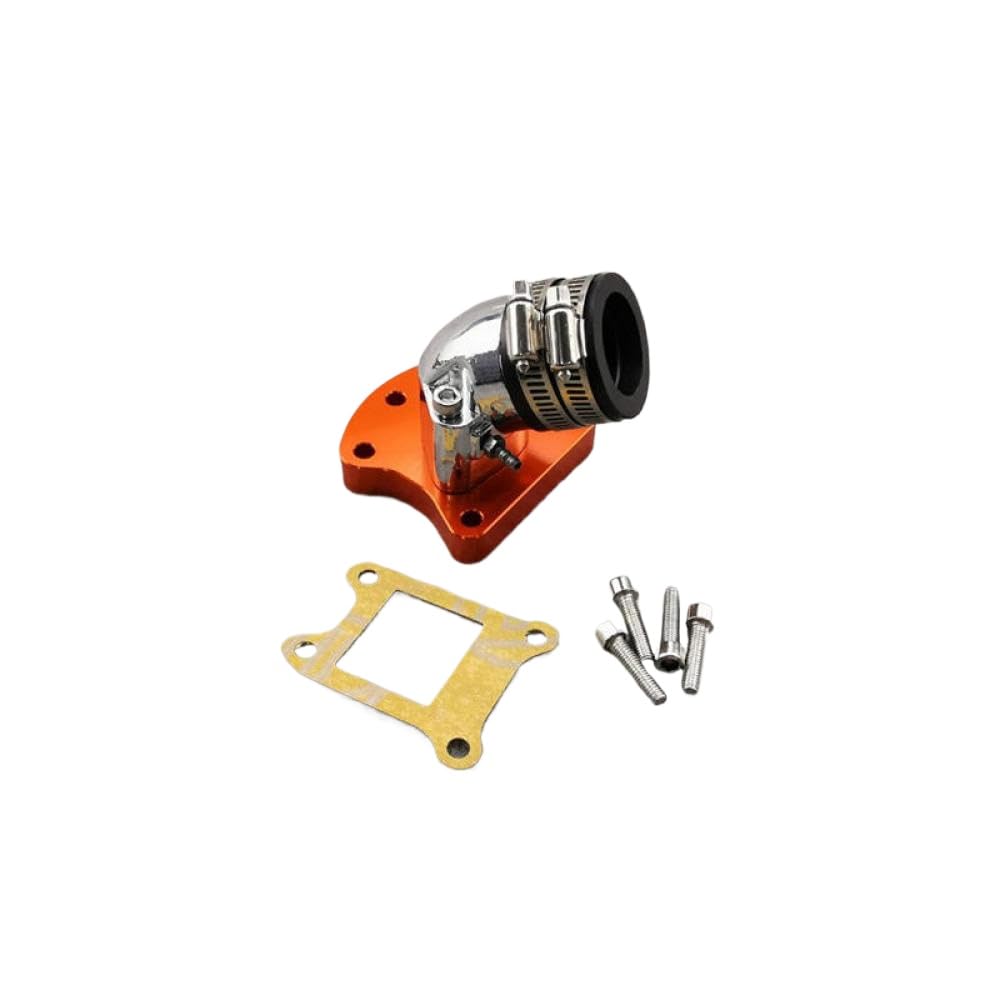 Kompatibler Ansaugkrümmeradapter Kompatibel mit DIO50 ZX DIO 50 AF34 AF35 AF38 CARBURETOR REPENT Allzweck Aluminium(Blue) von DWOGCEBX