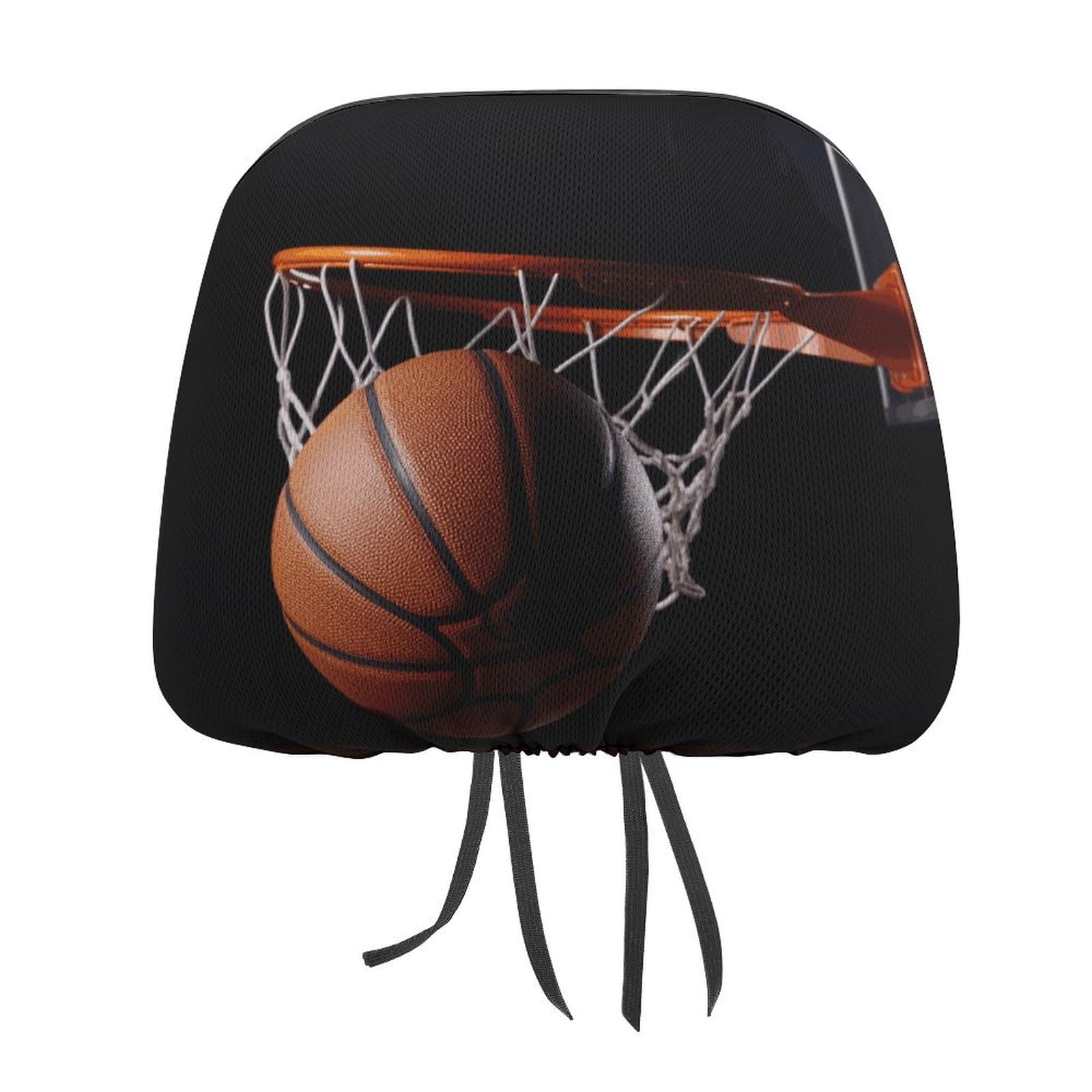 DWTJKMS Basketball-Autositz-Kopfstützenbezug, verstellbar, wiederverwendbar, Auto-Innensitz-Zubehör, niedliches Vintage-Auto-Kopfstützenschutz, Sitzbezug, für die meisten Autos DWTJKMS Basketball-Autositz-Kopfstützenbezug, verstellbar, wiederverwendbar, Auto-Innensitz-Zubehör, niedliches Vintage-Auto-Kopfstützenschutz, Sitzbezug, für die meisten Autos von DWTJKMS
