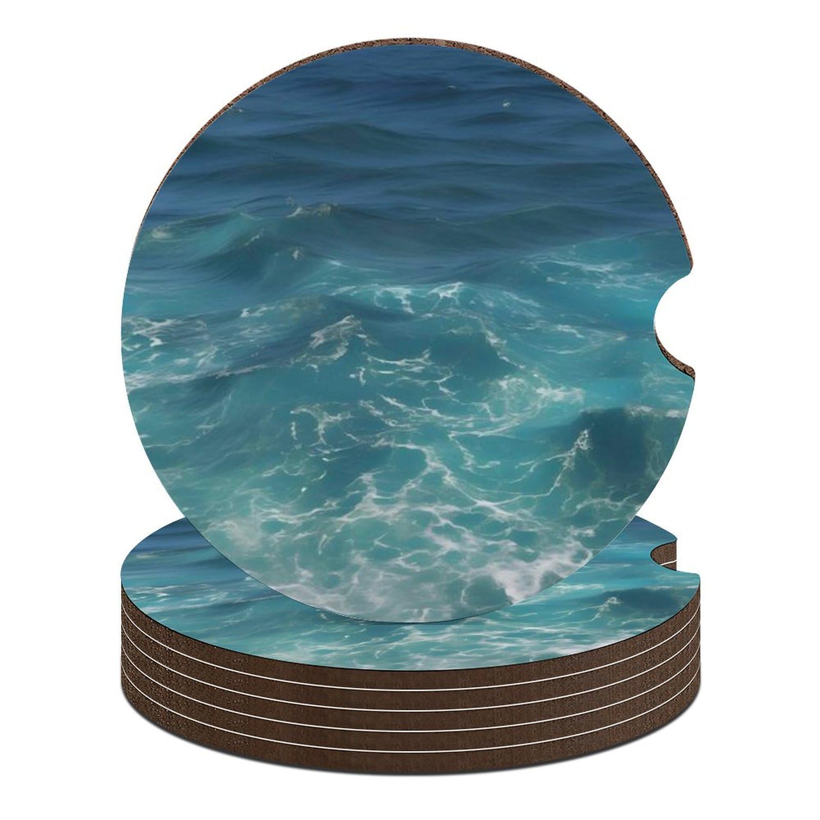 The Blue Sea Auto-Untersetzer, 6,6 cm, rutschfest, universal, Getränkehalter, Untersetzer, Auto-Innenzubehör, Set, Unisex, 6 Stück The Blue Sea Auto-Untersetzer, 6,6 cm, rutschfest, universal, Getränkehalter, Untersetzer, Auto-Innenzubehör, Set, Unisex, 6 Stück von DWTJKMS