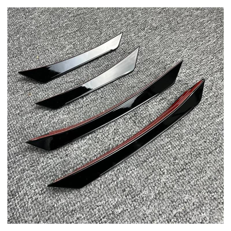 Frontspoiler Für 2er G42 420i 430i M440i Mit M-Pack Für Leistung 2-teiliger Frontspoilerlippensplitter Canards Karosserie-Aero-Kit Spoiler Lippe Frontspoiler Splitter von DWTNMEX