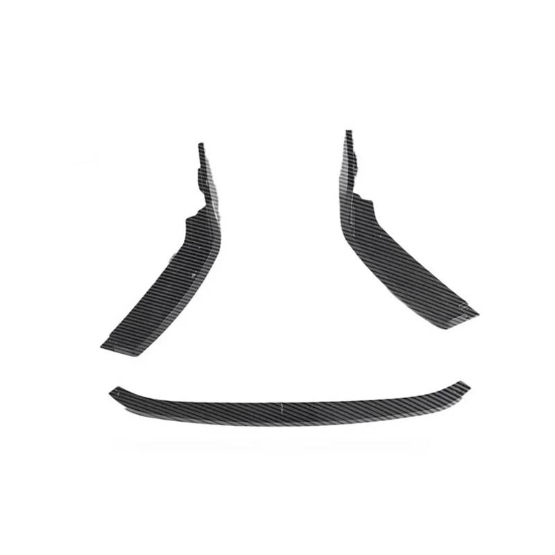 Frontspoiler Für 2er-Reihe Für M2 G87 2023–2024 3-teiliges Frontspoiler-Spoilerlippe Untere Schutzleiste Splitter Im MP-Stil Schutzabdeckung Tuning-Kits Lippe Frontspoiler Splitter(Carbon Look) von DWTNMEX