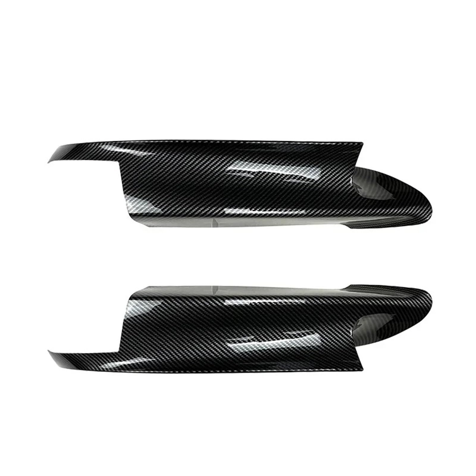 Frontspoiler Für 3er E90 E91 E92 E93 Für M3 2006-2013 ABS Frontstoßstange Lip Splitter Diffusor Body Kit Spoiler Stoßstange Schutzfolie Lippe Frontspoiler Splitter(Carbon Look A) von DWTNMEX