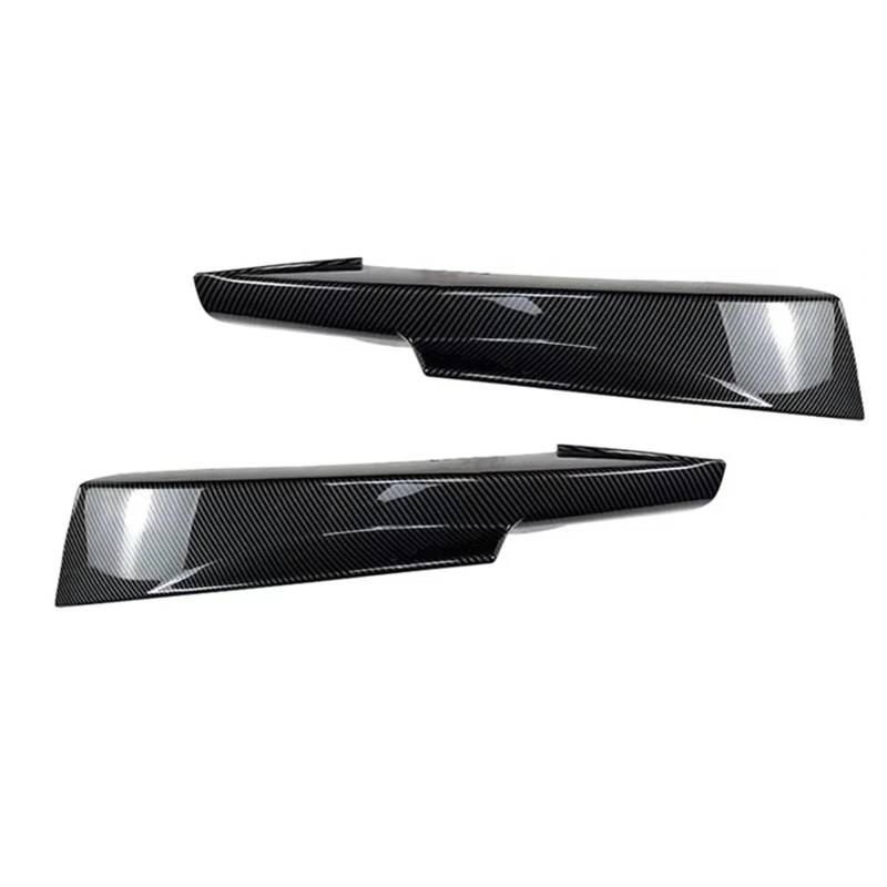 Frontspoiler Für 3er E90 E91 LCI Sport 2009-2012 Auto Frontstoßstange Splitter Lip Diffusor Splitter Spoiler Body Kit Abdeckung Lippe Frontspoiler Splitter(Carbon Look) von DWTNMEX