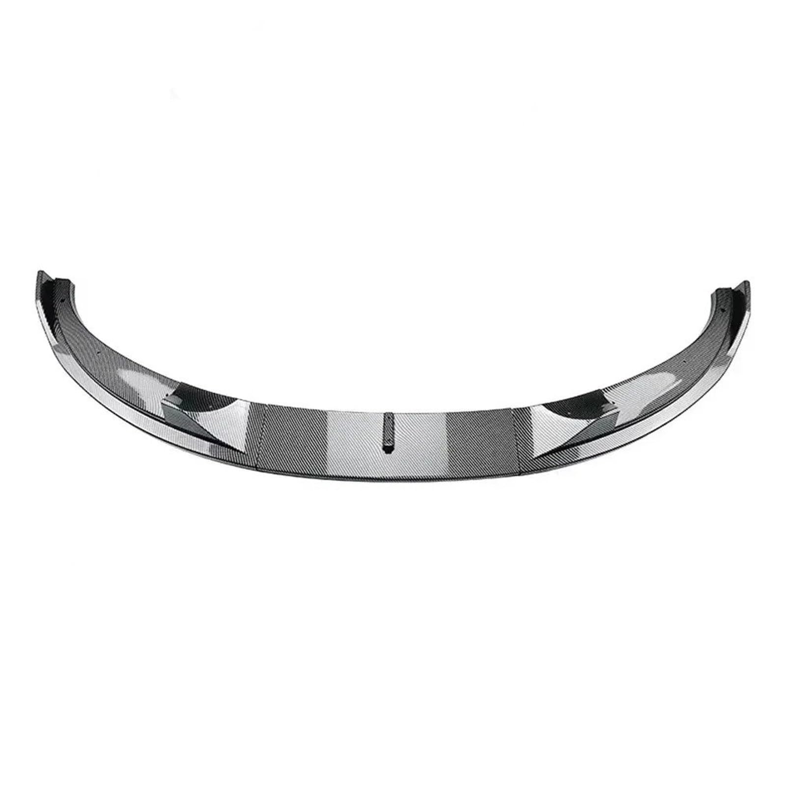 Frontspoiler Für 5 Series E60 E61 Für M5 2005 2006 2007 2008 2009 2010 Front Stoßstange Splitter Lip Gloos Schwarz Diffusor Spoiler Schutz Bodykits Lippe Frontspoiler Splitter(Carbon Look) von DWTNMEX