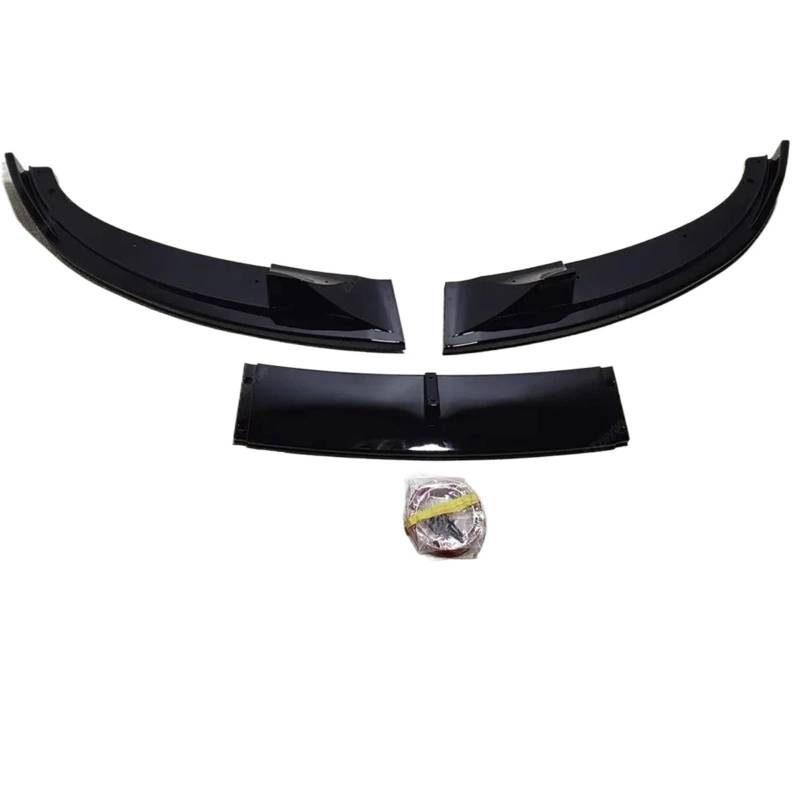 Frontspoiler Für 5 Series E60 E61 Für M5 2005 2006 2007 2008 2009 2010 Front Stoßstange Splitter Lip Gloos Schwarz Diffusor Spoiler Schutz Bodykits Lippe Frontspoiler Splitter(Gloss Black) von DWTNMEX