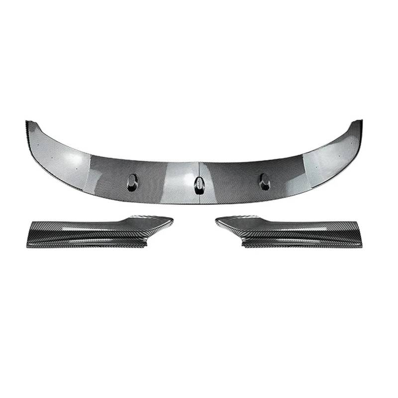 Frontspoiler Für 5 Series F10 F11 Für Sport 2011-2017 Für DIY Frontstoßstange Lip Spoiler Stoßstange Splitter Auto Modifikation Karosserieabdeckung Schutz Lippe Frontspoiler Splitter(Carbon fiber patt von DWTNMEX