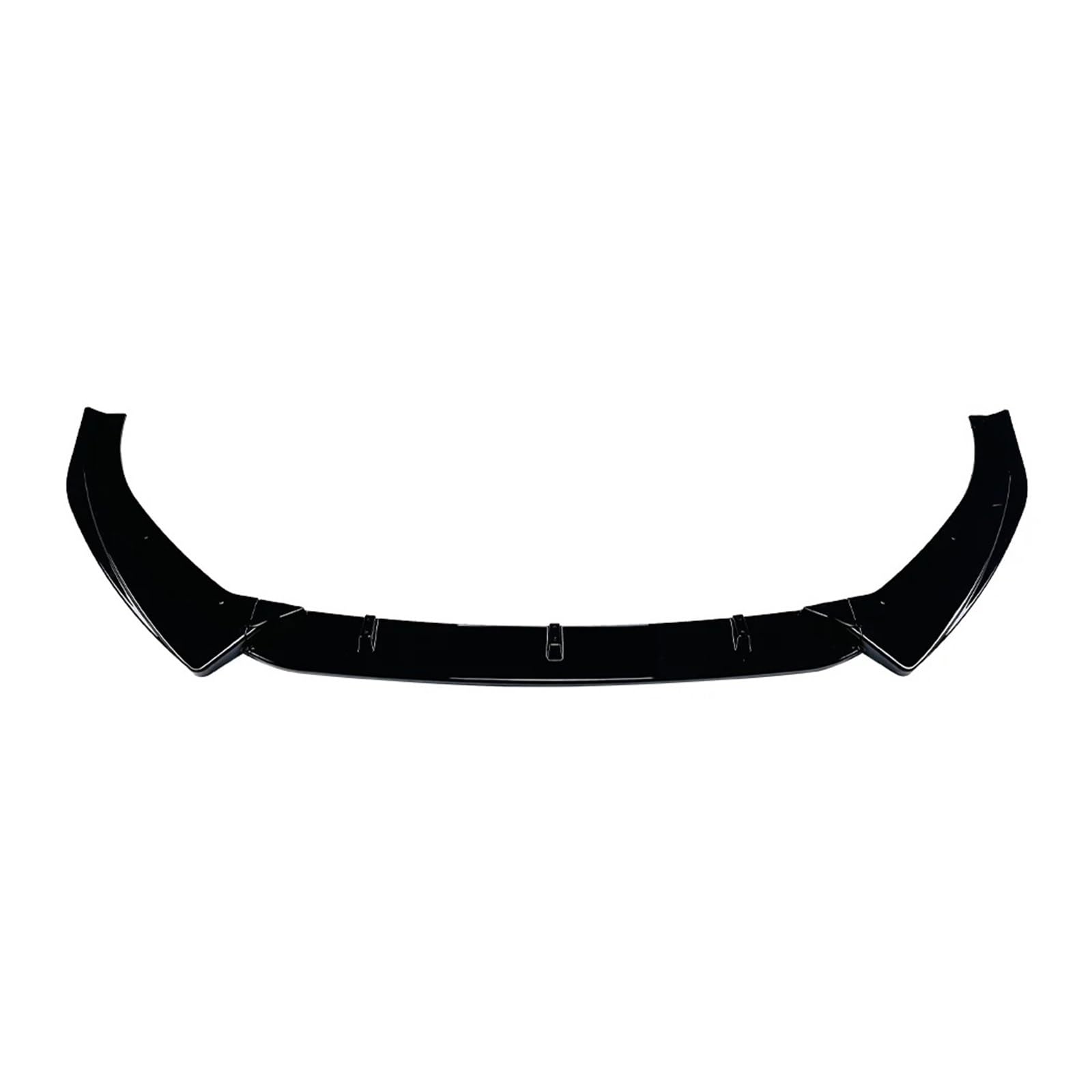 Frontspoiler Für A3 Für S3 Für 8V 2017-2020 Sline Frontstoßstange Lip Splitter Spoiler Diffusor Spoiler Splitter Auto Body Kit Tuning Lippe Frontspoiler Splitter(Gloss Black) von DWTNMEX
