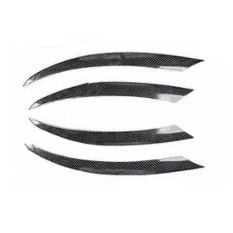 Frontspoiler Für Benz C-Klasse W205 C205 S205 2015-2018 Auto Frontlippe Stoßstange Spoiler Splitter Nebelscheinwerfer Kühlergrill Entlüftungsabdeckung Tuning Lippe Frontspoiler Splitter(Carbon Look) von DWTNMEX