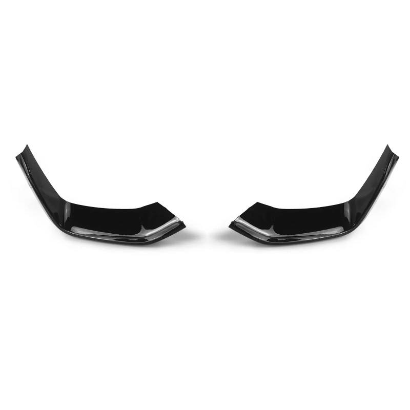 Frontspoiler Für F80 Für M3 F82 F83 Für M4 2015-2020 Frontstoßstange Seitenspoilerabdeckung Lippe ABS Carbonfaser-Look Auto Lufteinlass Entlüftungssplitter T Lippe Frontspoiler Splitter(Glossy Black) von DWTNMEX