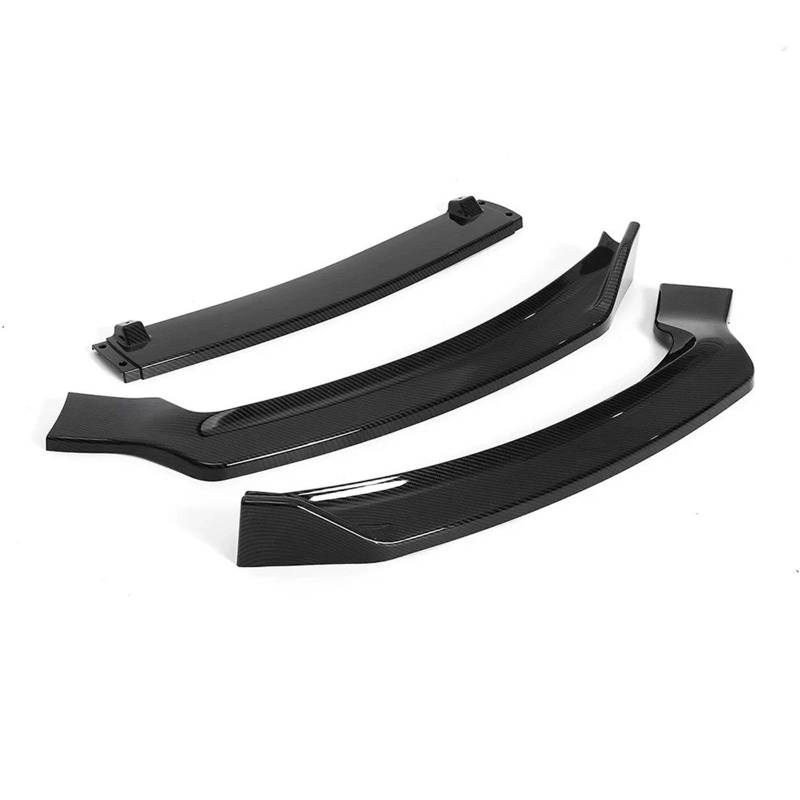 Frontspoiler Für Ford Für Fusion Für Mondeo 2013-2016 3-stufiger Carbon-Look Auto Frontstoßstange Splitter Lip Diffusor Body Kit Spoiler Guard Lippe Frontspoiler Splitter(Carbon Look) von DWTNMEX