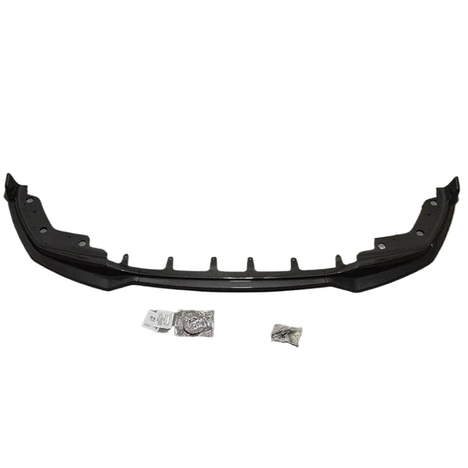 Frontspoiler Für G20 G21 Für M-Pack 320i 320d 330i M340i M340d 2019-2022 Front Stoßstange Splitter Lip Spoiler Diffusor Canard Stoßstange Lip Kits Lippe Frontspoiler Splitter(Carbon Look) von DWTNMEX