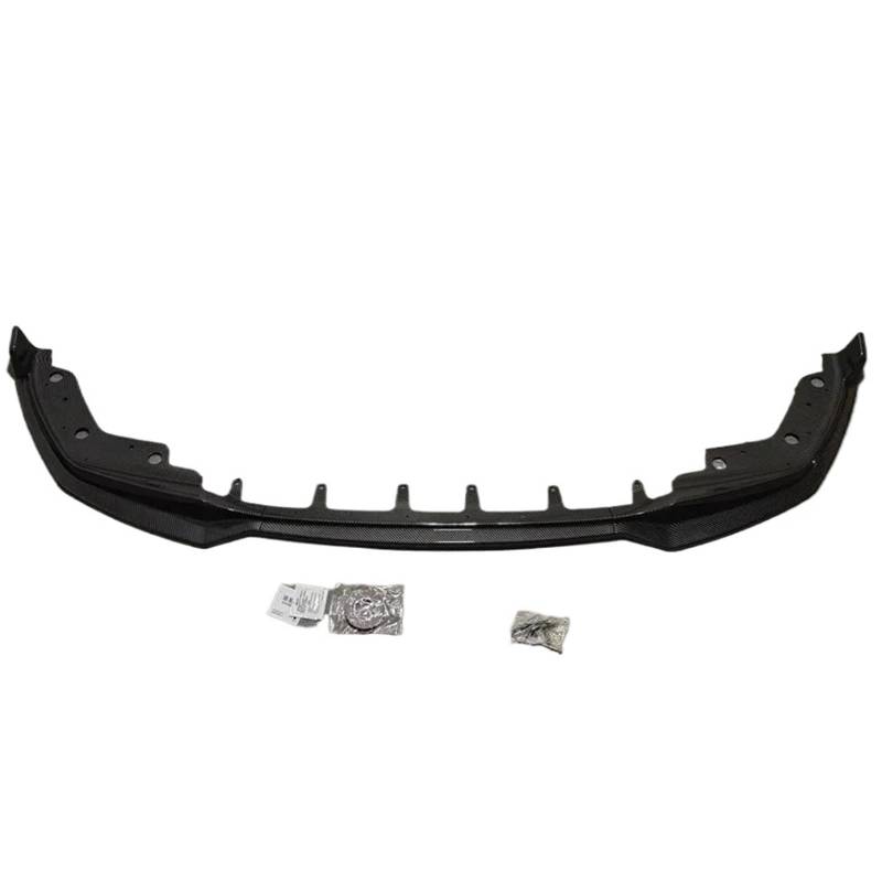 Frontspoiler Für G20 G21 Für M-Pack 320i 320d 330i M340i M340d 2019-2022 Front Stoßstange Splitter Lip Spoiler Diffusor Canard Stoßstange Lip Kits Lippe Frontspoiler Splitter(Carbon Look) von DWTNMEX