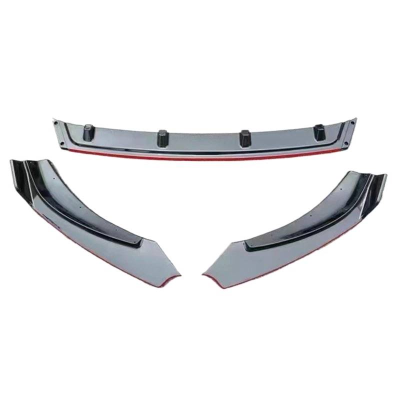 Frontspoiler Für Geely Für Atlas Für Pro Für Azkarra Für Pro Für Proton X70 Für Pro 2020 2021 2022 Frontstoßstange Lip Splitter Diffusor Spoiler Schutzabdeckung Trim Lippe Frontspoiler Splitter(Black von DWTNMEX