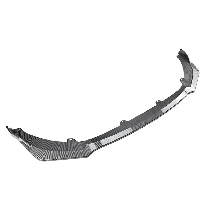 Frontspoiler Für Kia Für Stinger Für GT 2018-2023 Auto Auto Front Stoßstange Splitter Lip Spoiler Diffusor Schutz Körper Kit Abdeckung Tuning ABS Schwarz Carbon Lippe Frontspoiler Splitter(Carbon Look von DWTNMEX