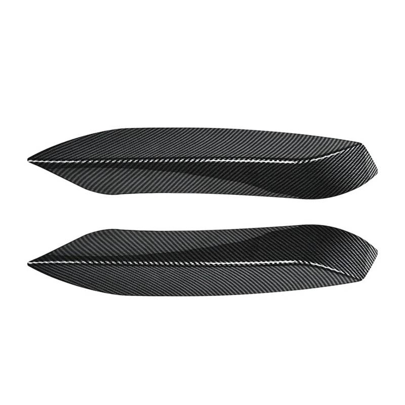 Frontspoiler Für M3 Für M4 F80 F81 F82 F83 2013 Bis 2018 Auto Front Stoßstange Lip Spoiler Splitter Stoßstange Canard Lip Splitter Body Kit Von ABS Lippe Frontspoiler Splitter(Carbon Look D) von DWTNMEX