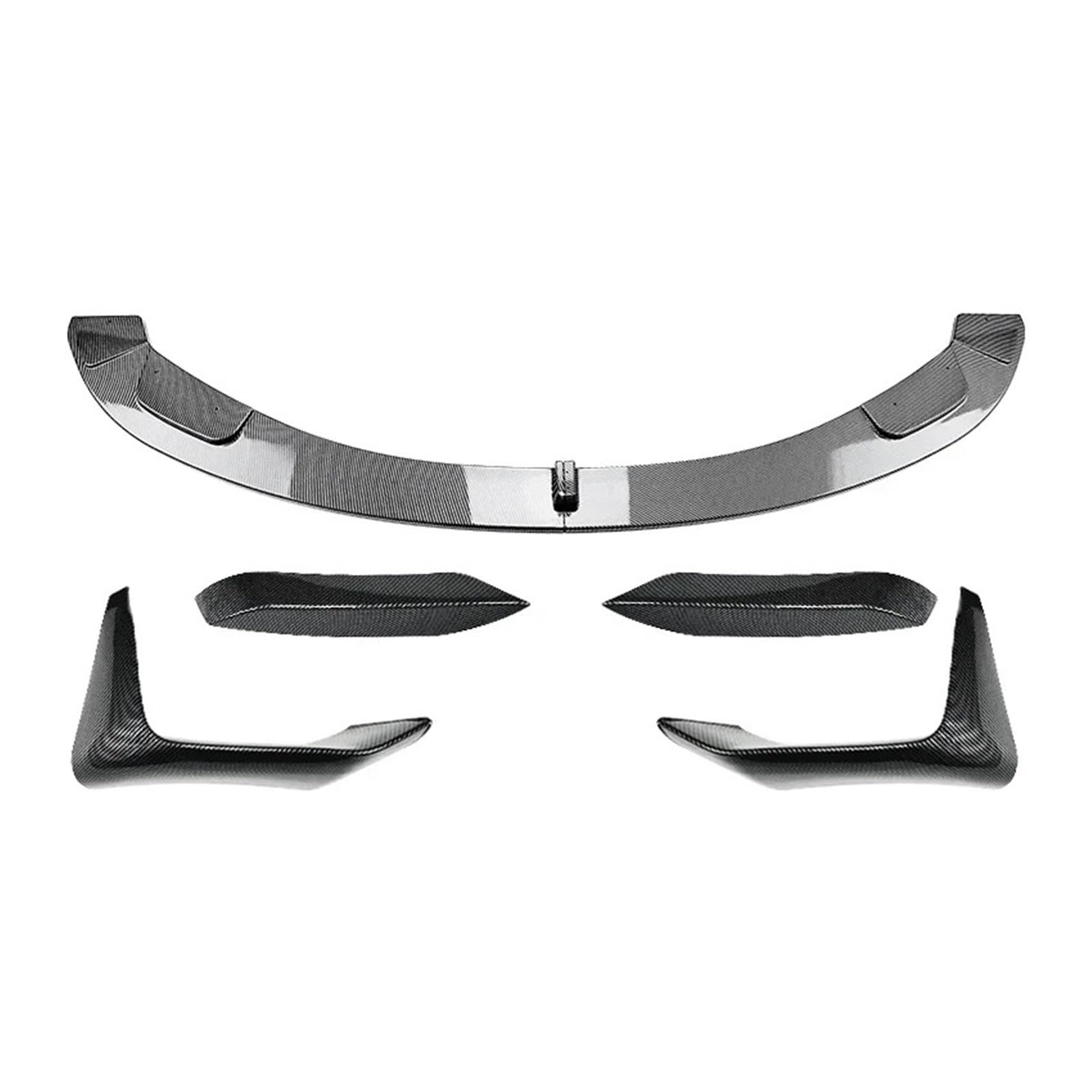 Frontspoiler Für M3 Für M4 F80 F81 F82 F83 2013 Bis 2018 Auto Front Stoßstange Lip Spoiler Splitter Stoßstange Canard Lip Splitter Body Kit Von ABS Lippe Frontspoiler Splitter(Carbon Look Set A) von DWTNMEX