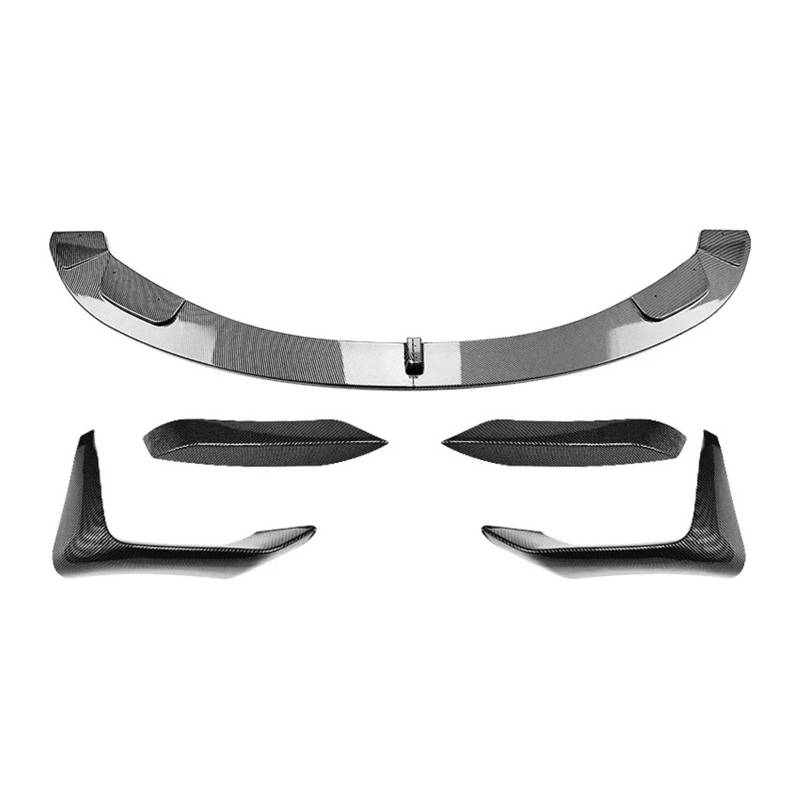 Frontspoiler Für M3 Für M4 F80 F81 F82 F83 2013 Bis 2018 Auto Front Stoßstange Lip Spoiler Splitter Stoßstange Canard Lip Splitter Body Kit Von ABS Lippe Frontspoiler Splitter(Carbon Look Set A) von DWTNMEX
