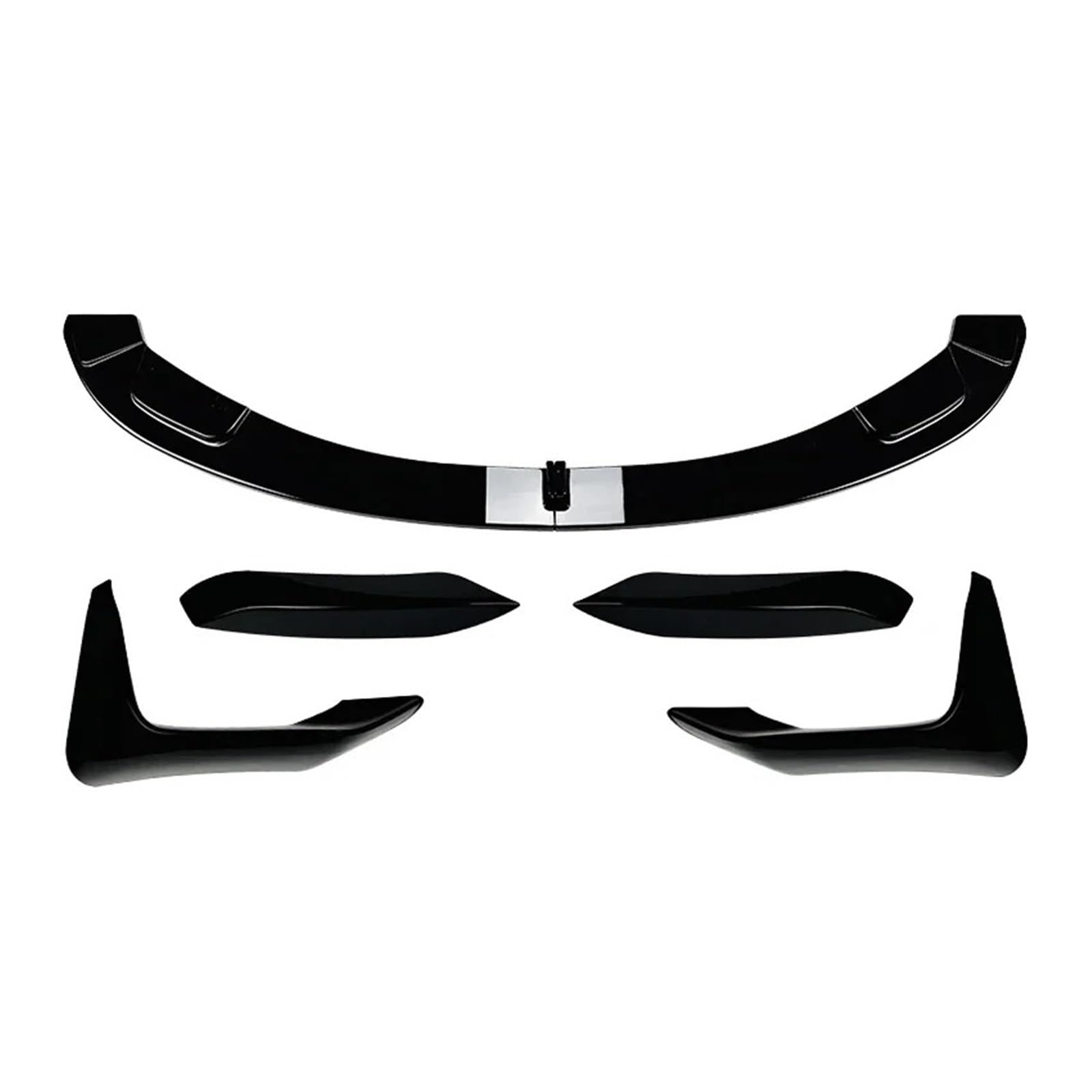 Frontspoiler Für M3 Für M4 F80 F81 F82 F83 2013 Bis 2018 Auto Front Stoßstange Lip Spoiler Splitter Stoßstange Canard Lip Splitter Body Kit Von ABS Lippe Frontspoiler Splitter(Gloss Black Set A) von DWTNMEX