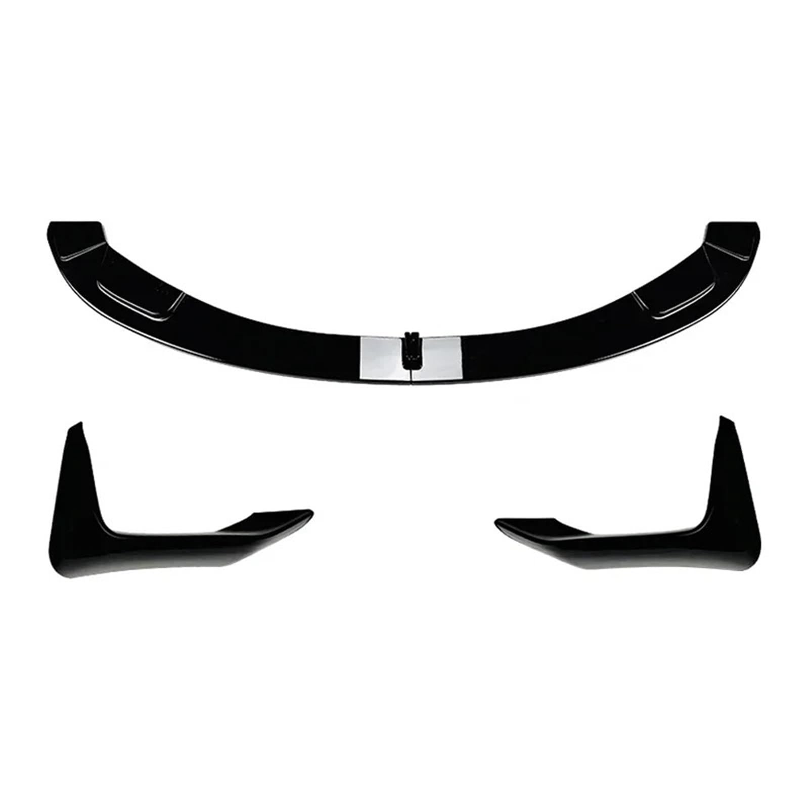 Frontspoiler Für M3 Für M4 F80 F81 F82 F83 2013 Bis 2018 Auto Front Stoßstange Lip Spoiler Splitter Stoßstange Canard Lip Splitter Body Kit Von ABS Lippe Frontspoiler Splitter(Gloss Black Set B) von DWTNMEX