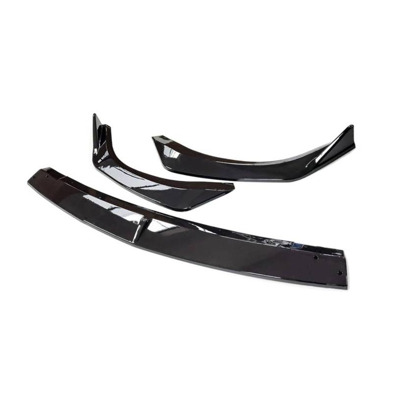 Frontspoiler Für Mazda 3 Axela 2022 2021 2020 Frontschürze Lip Unteres Kinn Limousine Ersatzteil Trim Body Kit Spoiler Deflektor Zubehör Lippe Frontspoiler Splitter(Glossy Black) von DWTNMEX