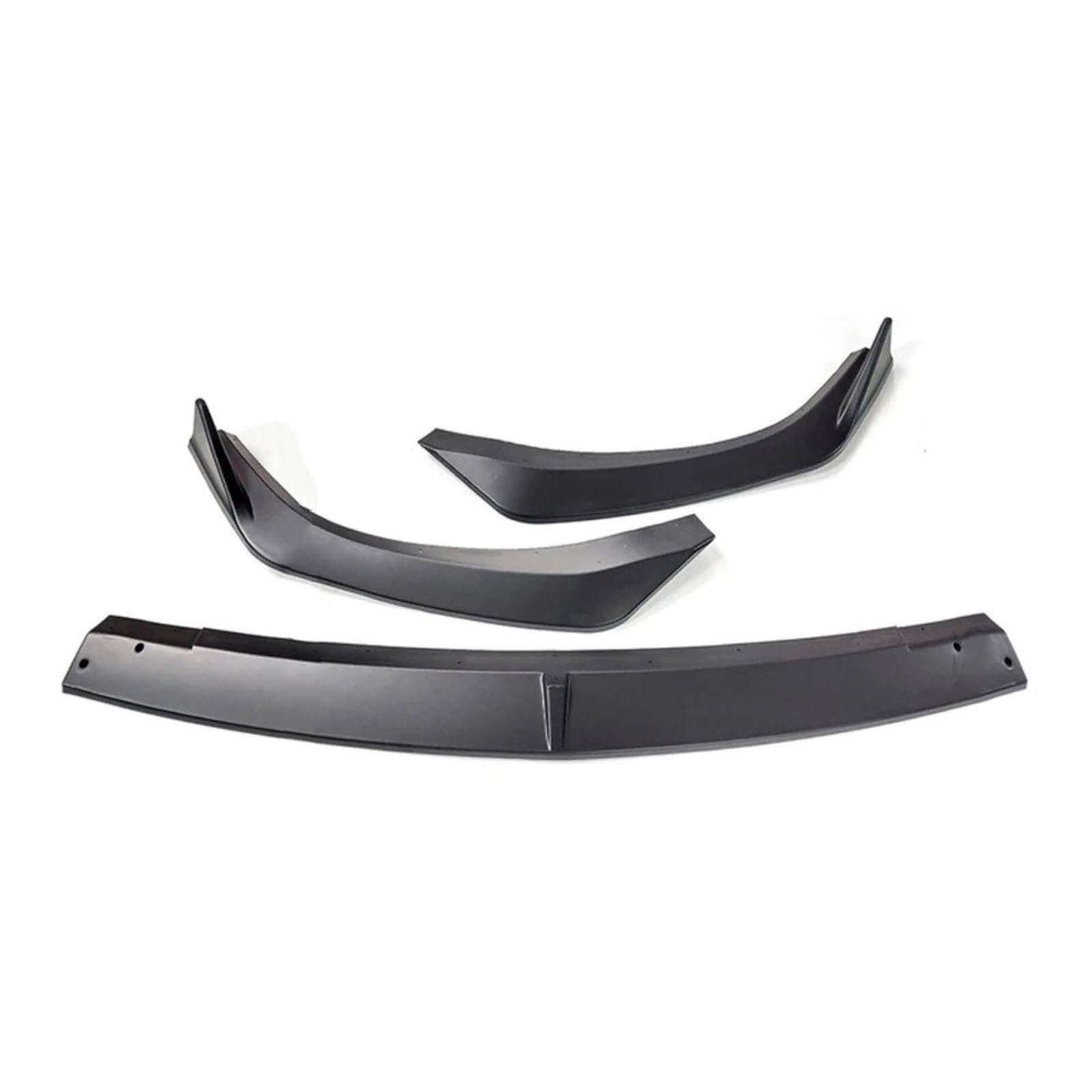 Frontspoiler Für Mazda 3 Axela 2022 2021 2020 Frontschürze Lip Unteres Kinn Limousine Ersatzteil Trim Body Kit Spoiler Deflektor Zubehör Lippe Frontspoiler Splitter(Matte Black) von DWTNMEX